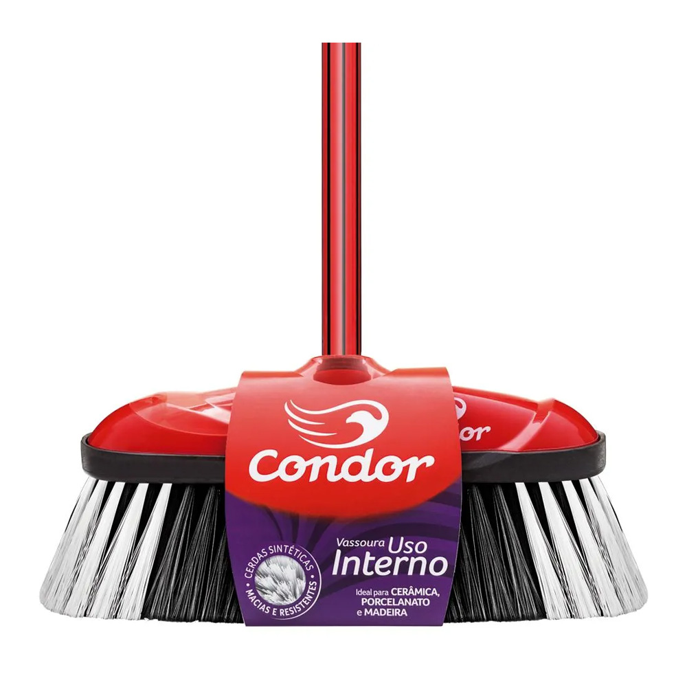 VASSOURA V-9 PELO C/CABO LIMPAKI CONDOR