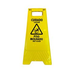 PLACA SINALIZADORA PISO MOLHADO ROMHER