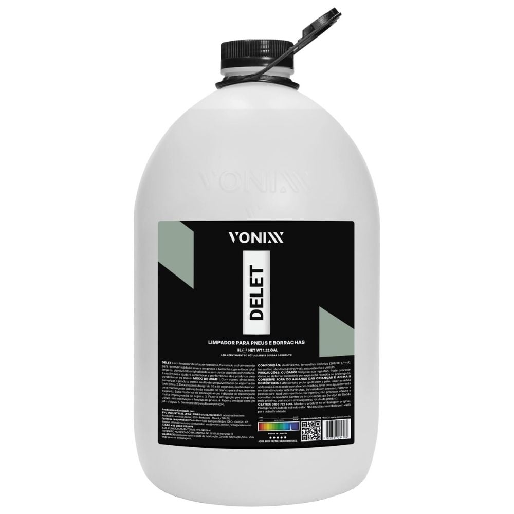 LIMPADOR 5L DELET VONIXX