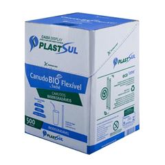 CANUDO FLEX BIO 6MM 500UN PLASTSUL