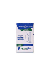 CANUDO MILK SHAKE BIO 8MM 250UN PLASTSUL
