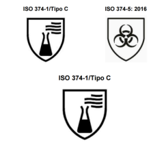 LUVA LATEX C/RANHURA P CANO LONGO VABENE