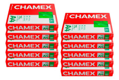 PAPEL A4 CHAMEX 75G BRANCO CX 10UN