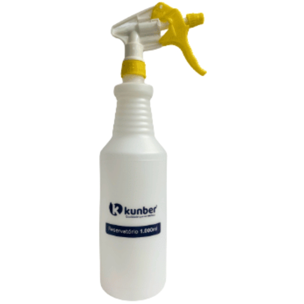 PULVERIZADOR 1L GATILHO AMARELO KUNBER