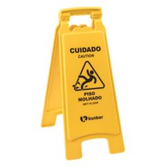 PLACA SINALIZADORA PISO MOLHADO KUNBER