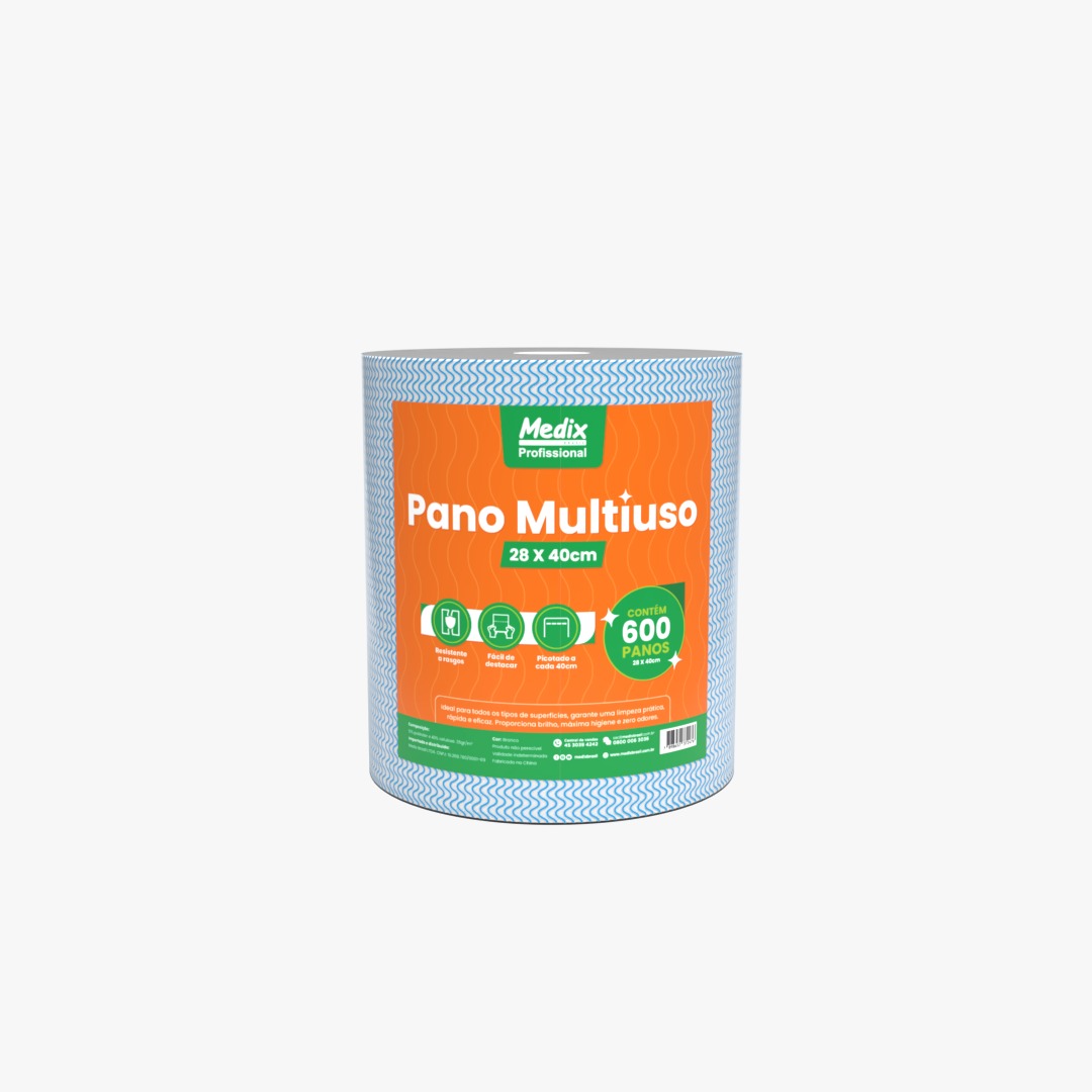 PANO PERFLEX 28X40CM 240MT AZUL MEDIX