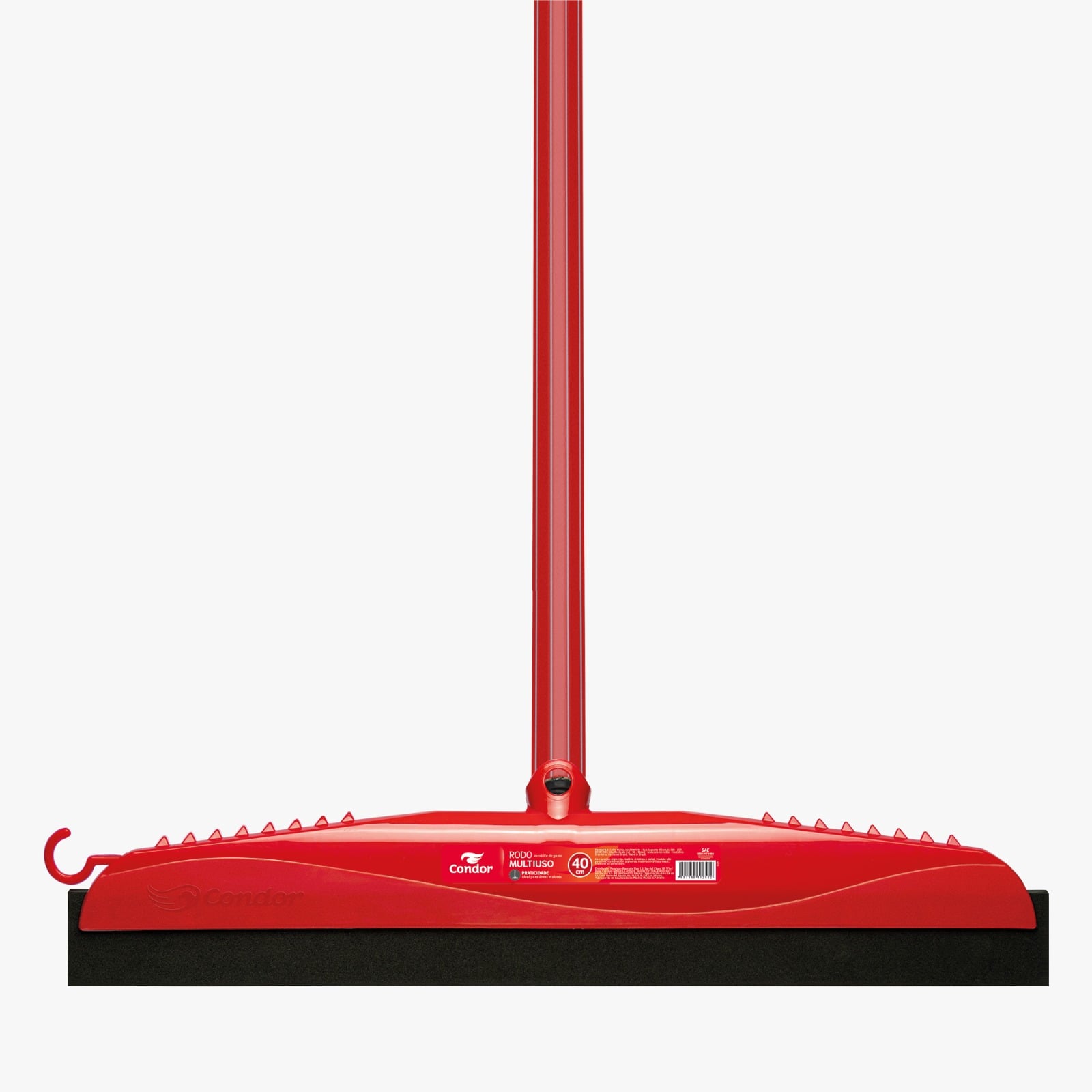 RODO PLASTICO 40CM SIMPLES C/CABO CONDOR
