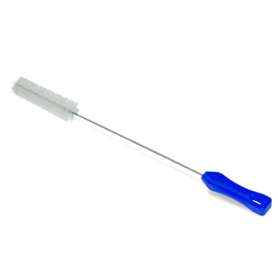 ESCOVA BAQUETA 0,1 POL - AZUL BRALIMPIA