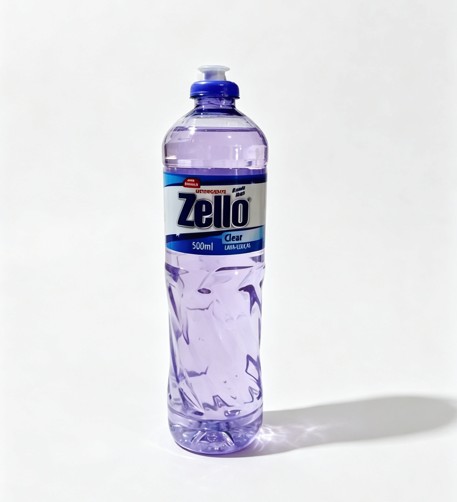 DETERGENTE ZELLO - CLEAR 500ML