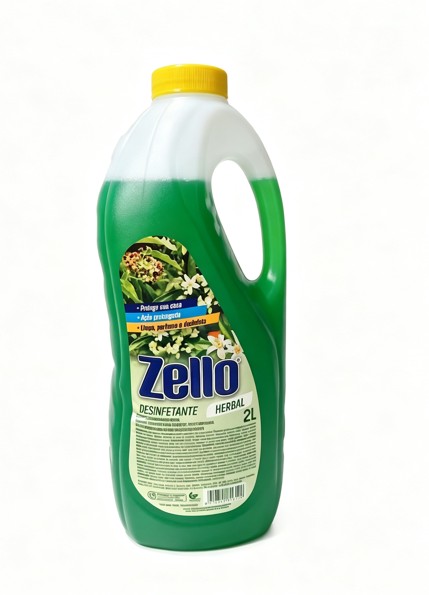 DESINFETANTE ZELLO - HERBAL 2L