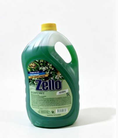 DESINFETANTE ZELLO- HERBAL 5L
